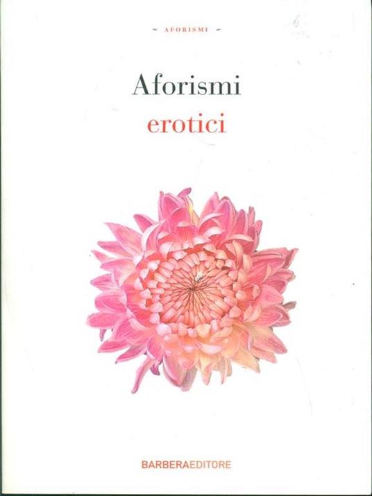 Aforismi erotici - copertina