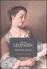 Operette morali - Giacomo Leopardi - copertina