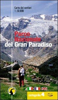Cartoguida del parco nazionale del Gran Paradiso. La cartoguida dei sentieri 1:50.000 - copertina