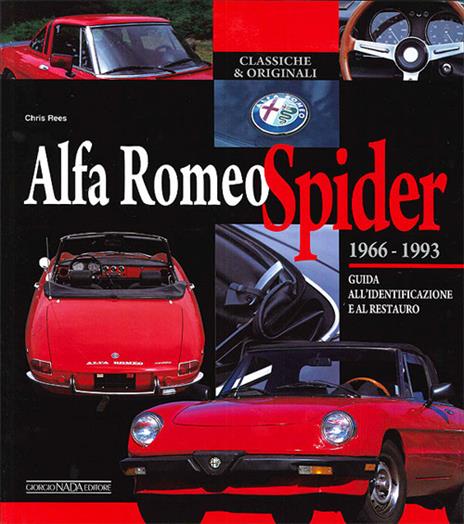 Alfa Romeo Spider 1966-1993. Guida all'identificazione e al restauro - Chris Rees - copertina