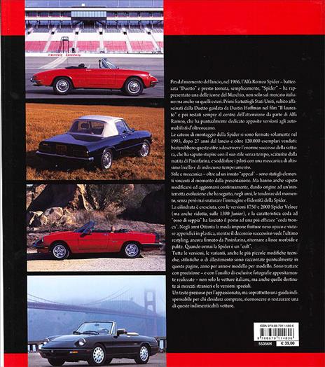 Alfa Romeo Spider 1966-1993. Guida all'identificazione e al restauro - Chris Rees - 9