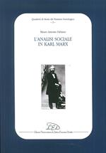 L' analisi sociale in Karl Marx