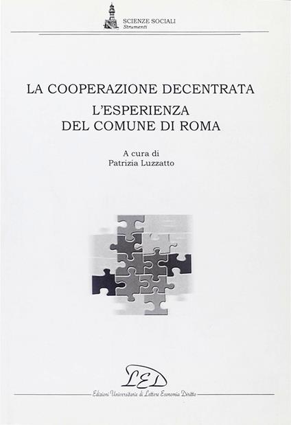 La Cooperazione decentrata. L'esperienza del comune di Roma - copertina