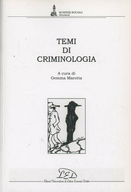 Temi di criminologia - copertina