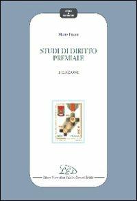 Studi di diritto premiale - Mario Pisani - copertina
