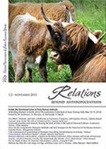 Relations. Beyond anthropocentrism (2013). Vol. 2: Inside the emotional lives of non-human animals.