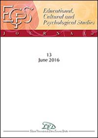 Journal of educational, cultural and psychological studies (ECPS Journal) (2016). Ediz. italiana e inglese. Vol. 13 - copertina