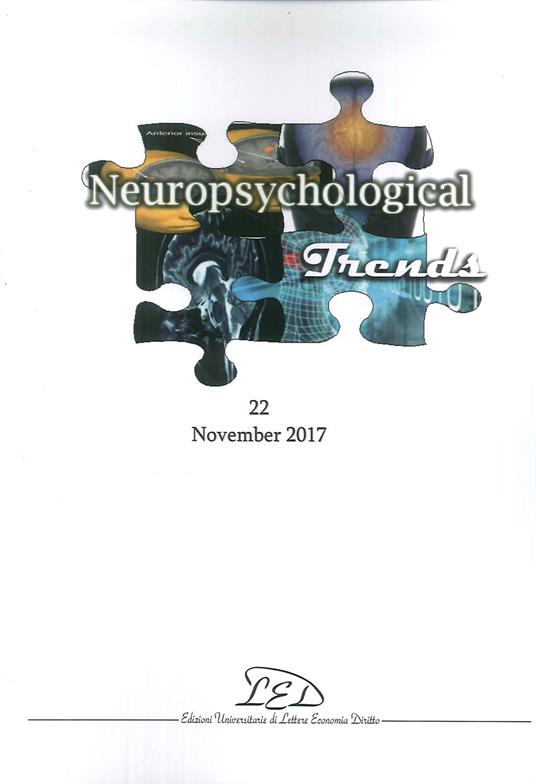 Neuropsychological Trends (2017). Vol. 22 - copertina