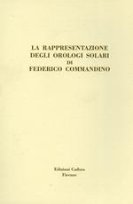 La rappresentazione degli orologi solari di Federico Commandino