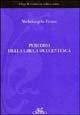 Percorsi della lirica duecentesca dai Siciliani alla Vita Nova - Michelangelo Picone - copertina