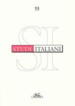 Studi italiani. Vol. 53