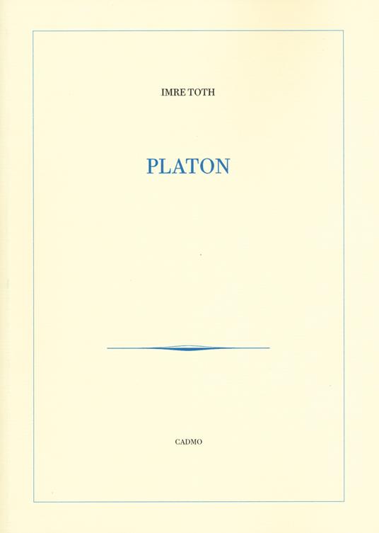Platon - Imre Toth - copertina