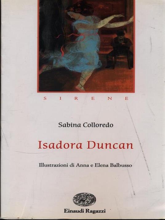 Isadora Duncan - Sabina Colloredo - copertina