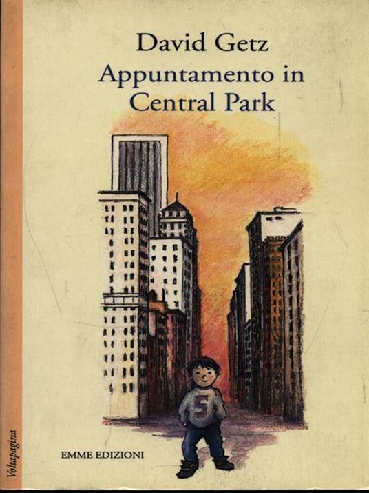 Appuntamento in Central Park - David Getz - copertina