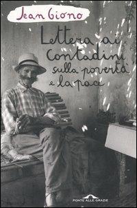 Lettera ai contadini sulla povertà e la pace - Jean Giono - copertina