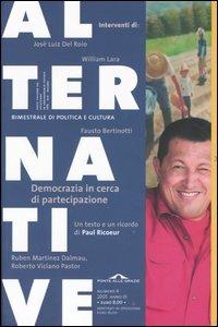 Alternative (2005). Vol. 4: Democrazia in cerca di partecipazione. - copertina