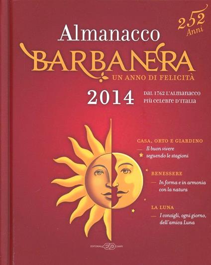 Almanacco Barbanera 2014 - copertina