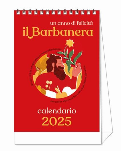 Il Barbanera. Calendario da tavolo 2025 - copertina