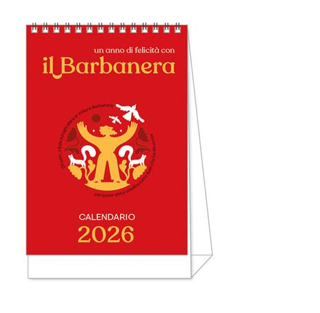il Barbanera. Calendario da tavolo 2026 - copertina