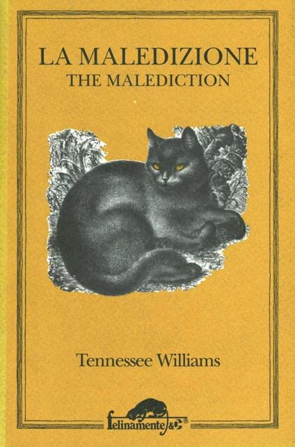 La maledizione - Tennessee Williams - copertina