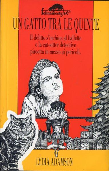 Un gatto tra le quinte - Lydia Adamson - copertina