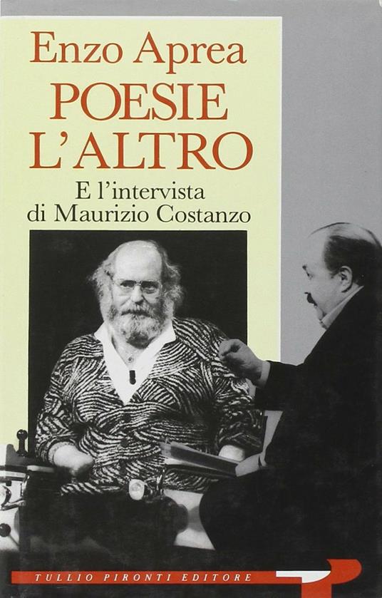 Poesie. L'altro - Enzo Aprea - copertina