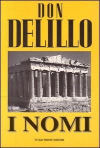 I nomi - Don DeLillo - copertina