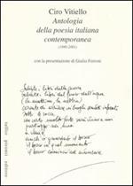 Antologia della poesia italiana contemporanea. (1980-2001)