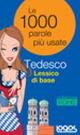 Lessico di base. Le mille parole più usate in tedesco - copertina
