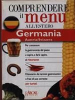 Dizionario del menu per i turisti. Germania