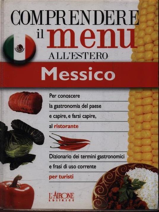 Dizionario del menu per i turisti. Messico - copertina