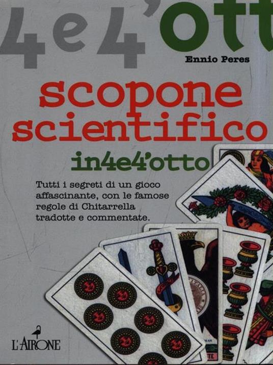Scopone scientifico - Ennio Peres - copertina
