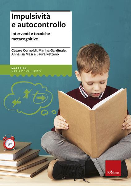 Impulsività e autocontrollo. Interventi e tecniche metacognitive - Cesare Cornoldi - copertina