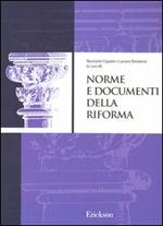 Norme e documenti della riforma