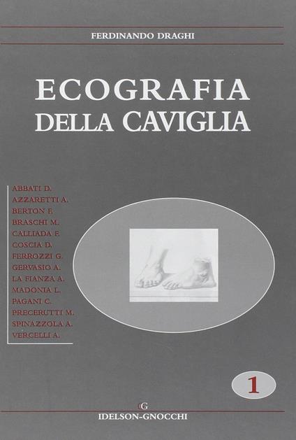 Ecografia della caviglia - Ferdinando Draghi - copertina