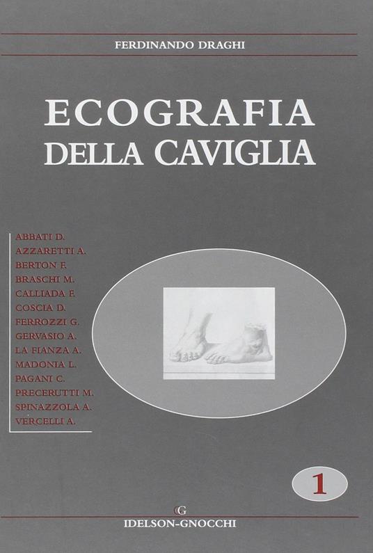 Ecografia della caviglia - Ferdinando Draghi - copertina