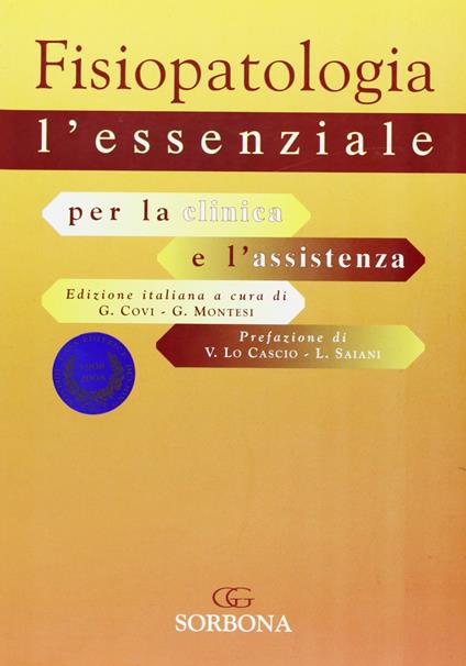 Fisiopatologia. L'essenziale per la clinica e l'assistenza - copertina