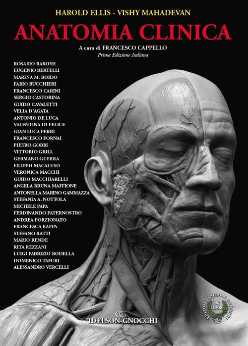 Anatomia clinica - Harold Ellis,Vishy Mahadevan - copertina