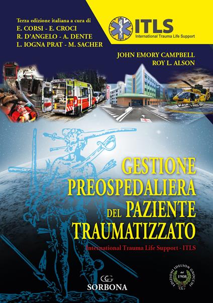 Gestione preospedaliera del paziente traumatizzato. International Trauma Life Support ITLS - copertina