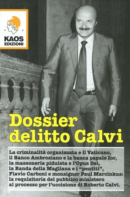 Dossier delitto Calvi - copertina