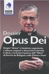 Dossier Opus Dei - copertina