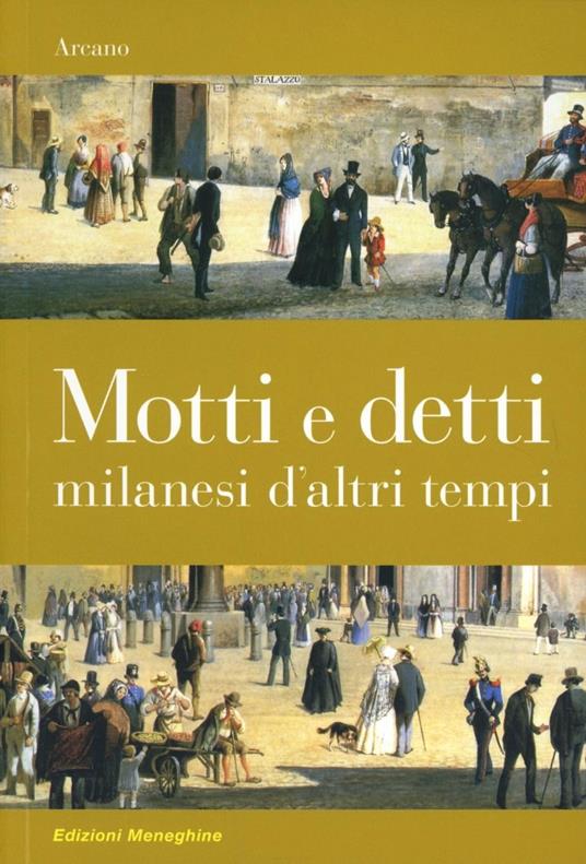 Motti e detti milanesi d'altri tempi - copertina