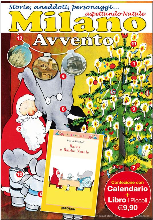Calendario dell'Avvento Milano 2021 - copertina