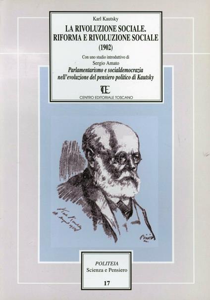 La rivoluzione sociale. Riforma e rivoluzione sociale (1902) - Karl Kautsky - copertina