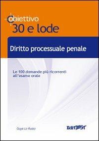 Diritto processuale penale - Guya Lo Russo - copertina