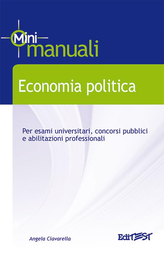 Economia politica - Angela Ciavarella - copertina