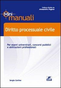 Diritto processuale civile - Sergio Carlino - copertina