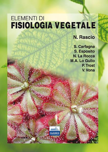 Elementi di fisiologia vegetale - copertina