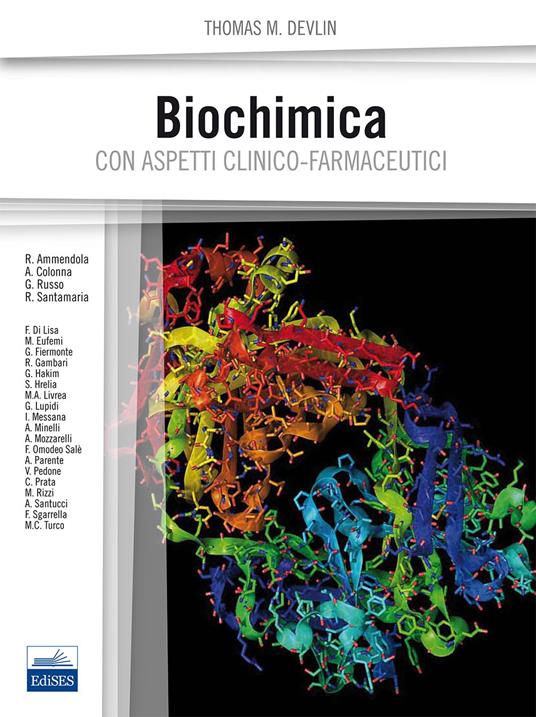 Biochimica con aspetti clinico-farmaceutici - Thomas M. Devlin - copertina