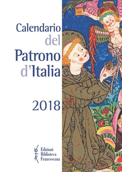 Calendario del patrono d'Italia 2018 - copertina